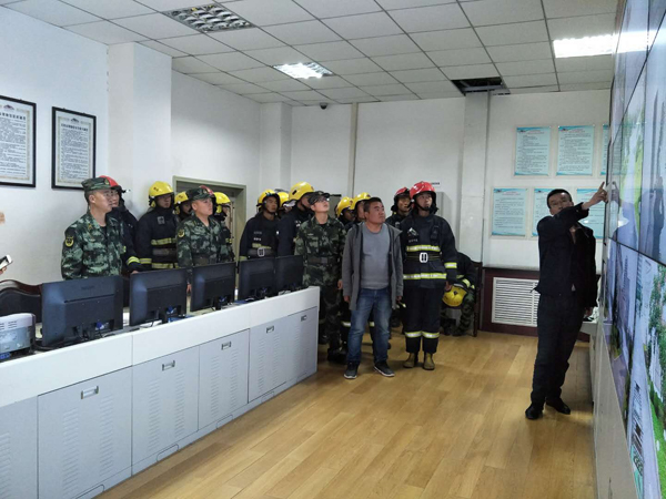 庆阳市博物馆、庆阳市公安消防支队联合开展消防应急演练