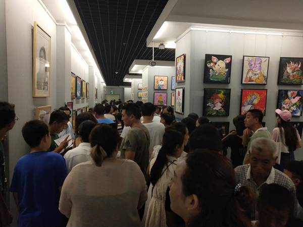 “独一无二的叶子  让文物活起来”庆阳市博物馆暑期青少年画展开幕