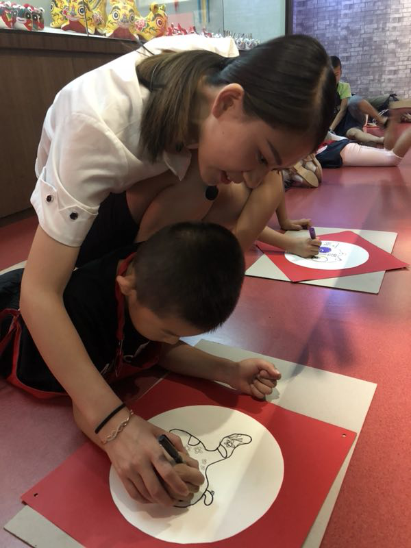 “博物馆里画文物” 庆阳市博物馆暑期举办写生活动