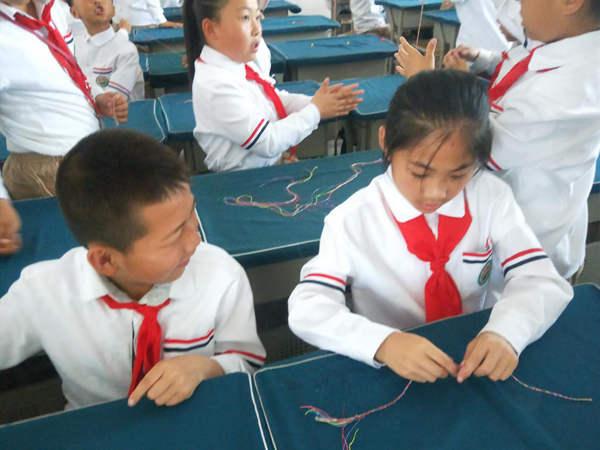 庆阳市博物馆开展“庆阳香包甲天下”怡智课堂进校园社教活动