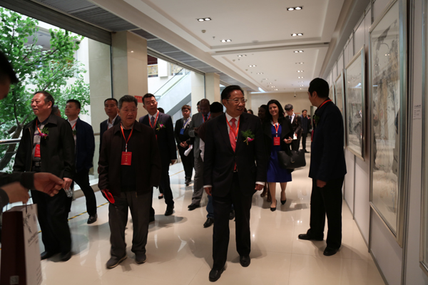 “‘一带一路’全国书画联展——甘肃庆阳展” 在庆阳市博物馆展出