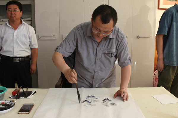 庆阳市博物馆与庆阳市画院赴宁县开展“三区人才”文化培训系列活动