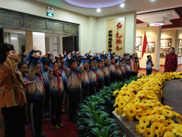 庆阳市博物馆举办清明节主题社教活动