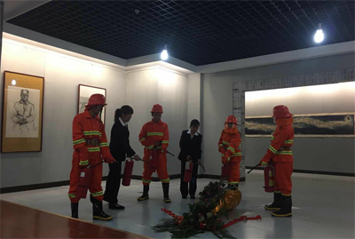 防患未“燃”保平安——庆阳市博物馆开展消防演练培训