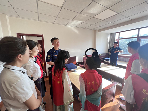 庆阳市博物馆与庆阳市西峰区消防救援大队 开展文化交流共建活动