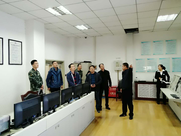 全省博物馆和文物建筑消防安全联合检查组 检查庆阳市博物馆