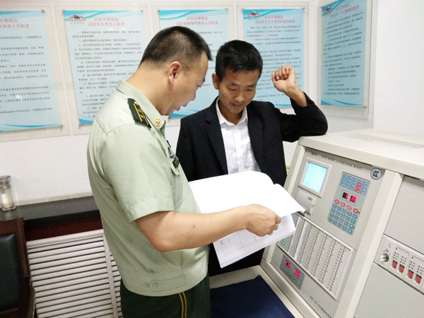 庆阳市安委会对市博物馆进行消防安全检查