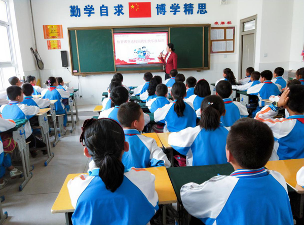 庆阳市博物馆开展“文博小课堂”进校园活动