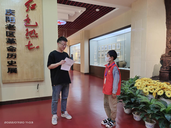 庆阳市博物馆第五届小小讲解员志愿者培训班结业