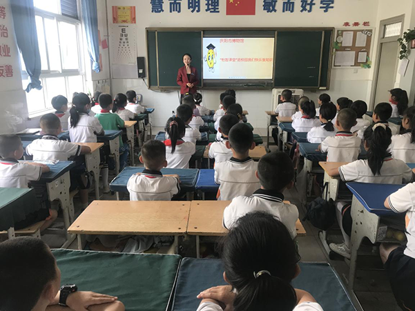 庆阳市博物馆七一建党节前 开展“怡智课堂”进校园活动