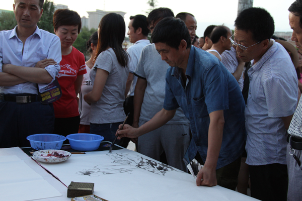 庆阳市博物馆与庆阳市画院赴宁县开展“三区人才”文化培训系列活动