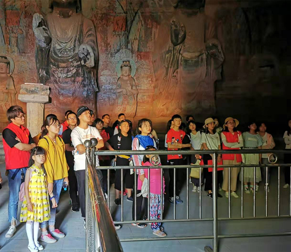 庆阳市博物馆举办 “相约北石窟，穿越丝路古道” 暑期社教活动