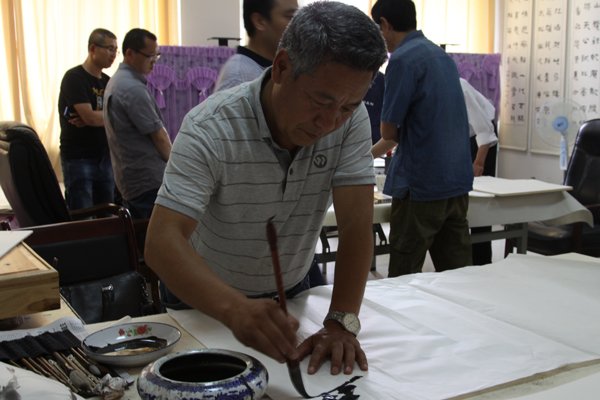 庆阳市博物馆与庆阳市画院赴宁县开展“三区人才”文化培训系列活动