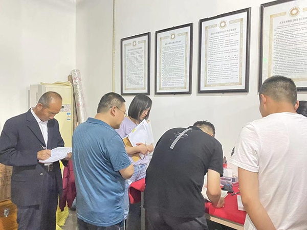 甘肃省文物局免费开放绩效考核组现场复核庆阳市博物馆2021年度免费开放工作