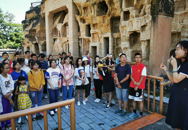 庆阳市博物馆举办 “相约北石窟，穿越丝路古道” 暑期社教活动