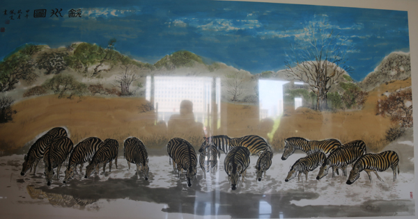 “‘一带一路’全国书画联展——甘肃庆阳展” 在庆阳市博物馆展出