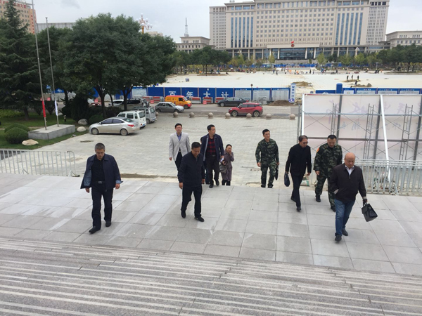 全省博物馆和文物建筑消防安全联合检查组 检查庆阳市博物馆