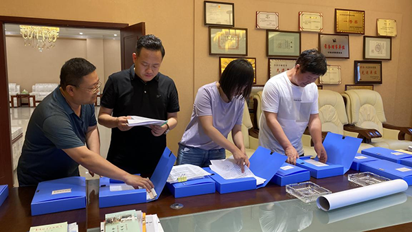 甘肃省文物局免费开放绩效考核组现场复核庆阳市博物馆2021年度免费开放工作