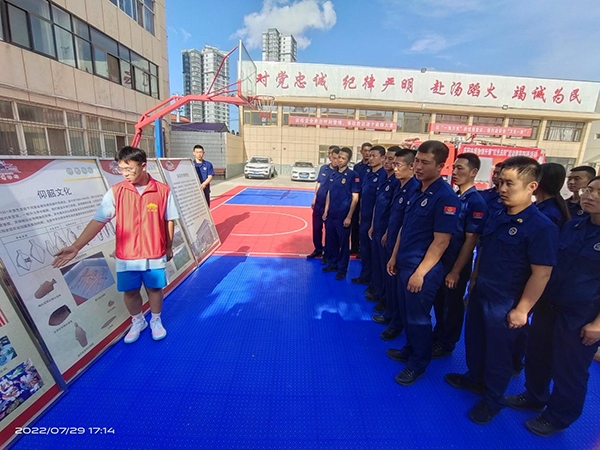 庆阳市博物馆与庆阳市西峰区消防救援大队 开展文化交流共建活动