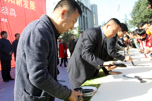 庆阳市青年书法家提名展在庆阳博物馆展出