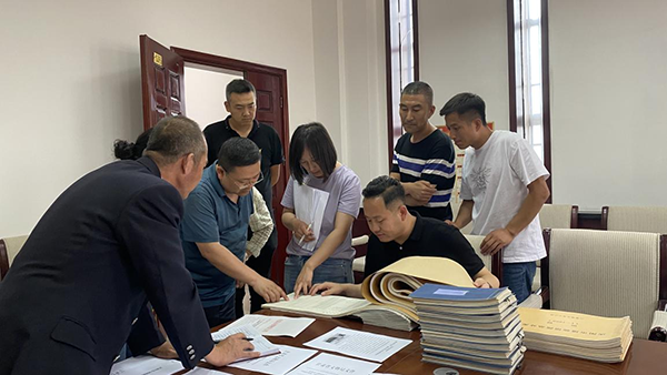 甘肃省文物局免费开放绩效考核组现场复核庆阳市博物馆2021年度免费开放工作