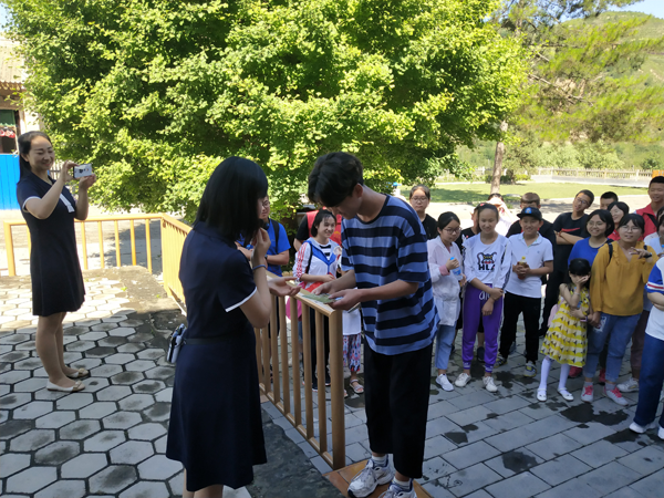 庆阳市博物馆举办 “相约北石窟，穿越丝路古道” 暑期社教活动