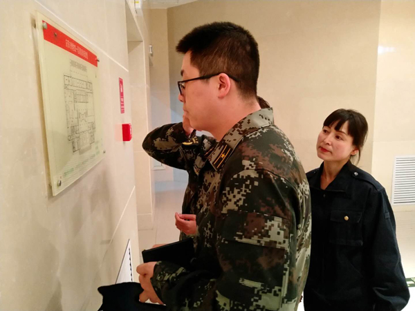 庆阳市博物馆、庆阳市公安消防支队联合开展消防应急演练