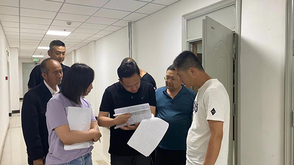 甘肃省文物局免费开放绩效考核组现场复核庆阳市博物馆2021年度免费开放工作