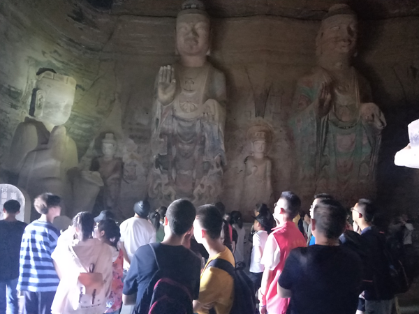 庆阳市博物馆举办 “相约北石窟，穿越丝路古道” 暑期社教活动