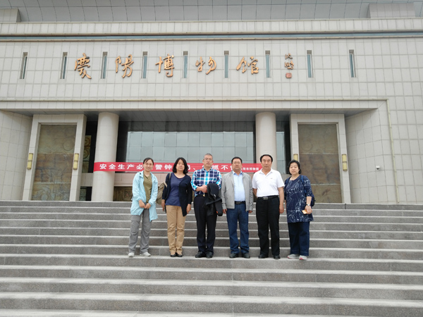 庆阳市博物馆与天津自然博物馆开展石器文物交流调研