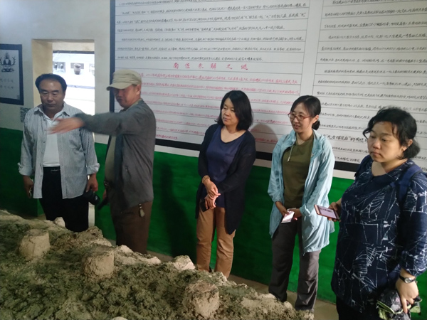 庆阳市博物馆与天津自然博物馆开展石器文物交流调研