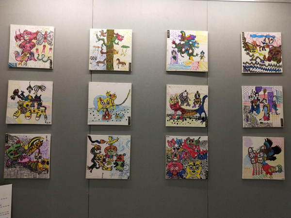 “独一无二的叶子  让文物活起来”庆阳市博物馆暑期青少年画展开幕