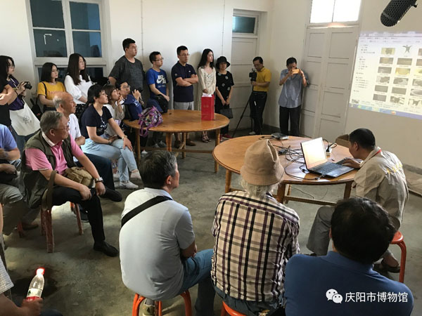 庆阳市博物馆赴周原博物院开展西周史墙盘 金文范铸实验培训活动