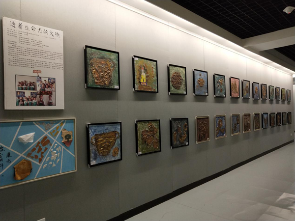 “独一无二的叶子  让文物活起来”庆阳市博物馆暑期青少年画展开幕