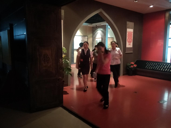 庆阳市博物馆开展2019年夏季消防安全 培训及消防应急演练