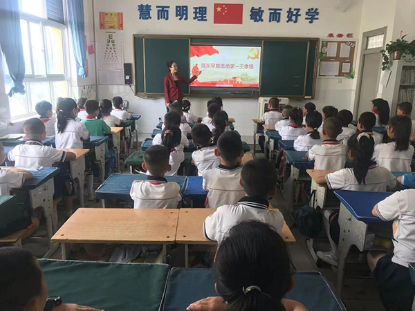 庆阳市博物馆七一建党节前 开展“怡智课堂”进校园活动