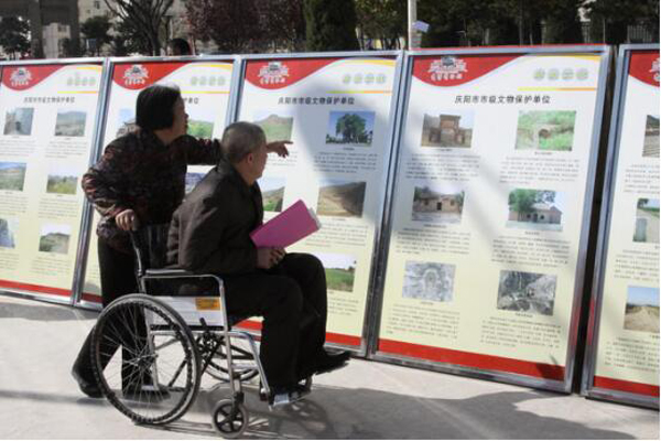 庆阳市博物馆三区人才培训走进正宁县