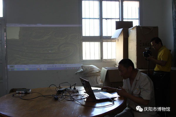 庆阳市博物馆赴周原博物院开展西周史墙盘 金文范铸实验培训活动