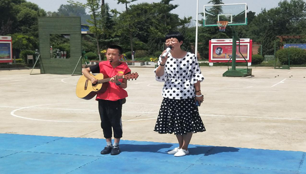 “同庆建军佳节.共叙鱼水深情”庆阳市博物馆举办八一建军节流动展览进军营活动