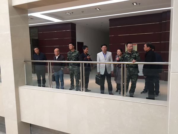 全省博物馆和文物建筑消防安全联合检查组 检查庆阳市博物馆