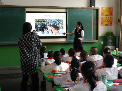 庆阳市博物馆走进西峰区团结小学开展“乐知课堂”馆校共建活动